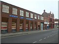 Red brick buildings along Moseley Street