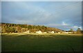 Houses beside the A891