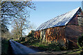 Beamish Lane east of Albrighton in Shropshire