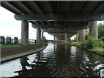 SO9989 : The Old Main Line under the M5, Oldbury by Christine Johnstone