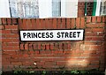 Princess Street sign