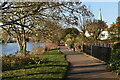 Riverside path at Staines