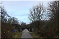 SE1826 : Spen Valley Greenway approaching the M62 by Chris Heaton