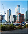 Canary Wharf : new buildings, Wood Wharf