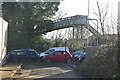 Footbridge over the railway line