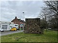 Fragment of medieval city wall