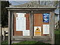 Noticeboard in St George