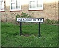 Meadow Road sign