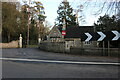 Lodge at the entrance to Cranfield University, Shrivenham