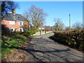 Dwellings on the road towards Llandenny