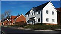 Newly completed housing in Treviglio Close, Romsey