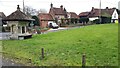 View across the green at Alderbury