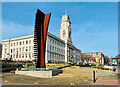 SE3406 : Barnsley Town Hall by Dave Pickersgill