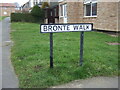 Bronte Walk sign