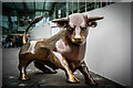 SP0786 : The Bull Ring Bull Statue, Birmingham by Brian Deegan