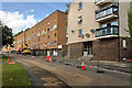 Demolition work at Langlee, Galashiels