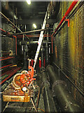 SD9311 : Ellenroad Engine House - in the basement by Chris Allen