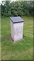 Civil War memorial, Wiston churchyard