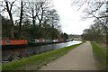 Boats moored east of Apperley Bridge