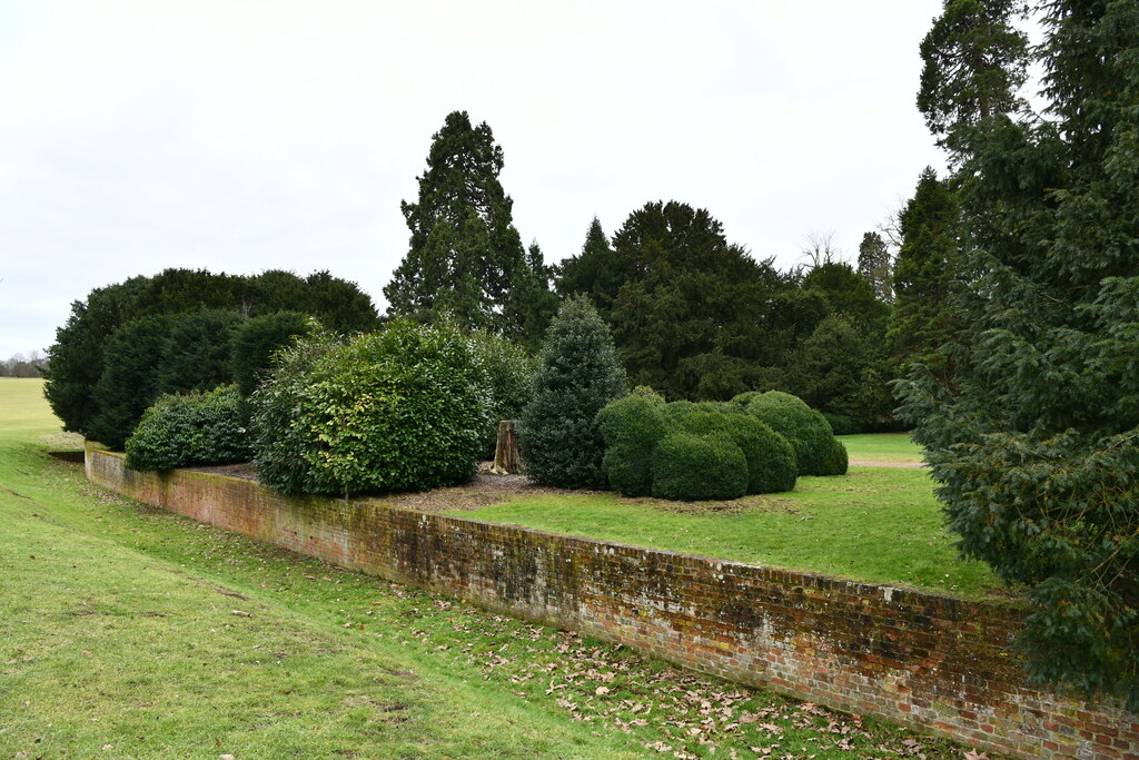 Audley End Garden: Ha-Ha © Michael Garlick :: Geograph Britain And Ireland