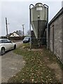 SO2101 : Tall metal container, St Illtyd, Aberbeeg, Blaenau Gwent by Jaggery