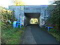 Big Blue Pipe, west of Melrosegate