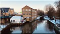 Paper Mill footbridge, Grand Union Canal, Apsley