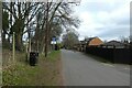 Bin along Barrowby Lane