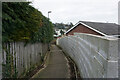 Path off Crownhill Rise, Torquay