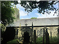 SW9558 : St Denys Church by Paul Barnett