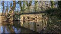 Footbridge over Cound Brook near Eaton Mascott