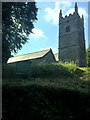 SX2460 : St Keyne's Church by Paul Barnett