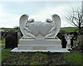 Angelic monument, Mearns Cemetery