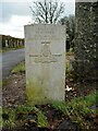 NS5455 : Commonwealth War Grave, Mearns Cemetery by Richard Sutcliffe