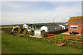 Mobile homes near Bridgemarsh Marina, Althorne