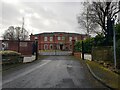 Woodhamcote Manor entrance, Wolverley