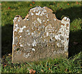 An 18th century gravestone at Ancrum Old Parish Kirkyard