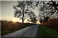 Fleckney Road towards Arnesby