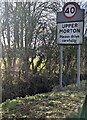 UPPER MORTON - Please drive carefully