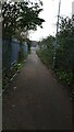 SU7273 : Alleyway off Oscar Wilde Road by Oscar Taylor