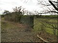 Abutment of a disused railway bridge