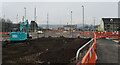 Roadworks at the junction of Lower Fitzwilliam Street and Leeds Road (A62), Huddersfield