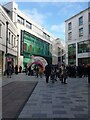 Christmas decorations on East Street