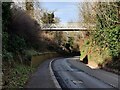 Footbridge across the B4373