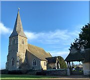 SE4674 : Little Sessay, St Cuthbert's church by Mel Towler