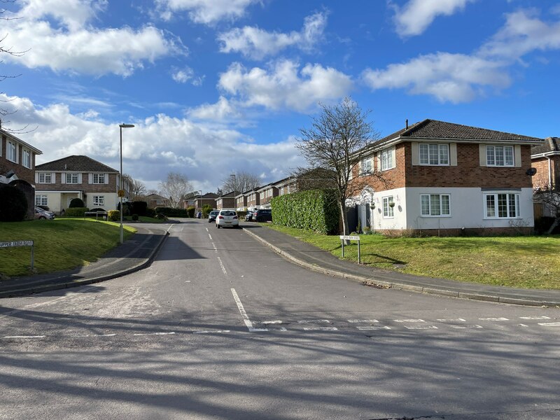 Scudding clouds - Upper Farm Road © Mr Ignavy :: Geograph Britain and ...