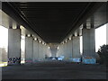 Under the bridge, close to the Avon