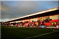 The Eric Whalley Stand at the Wham Stadium