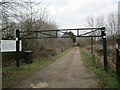 Entrance to Red Circle Angling Club and Nature Reserve