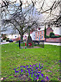 SE5646 : Copmanthorpe Village Green and War Memorial by David Dixon